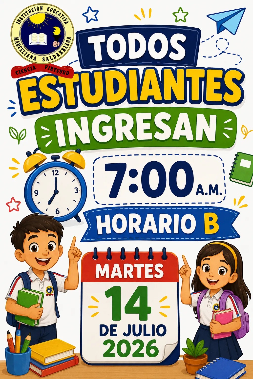 NOVEDADES 14 DE JULIO